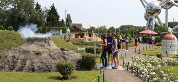 Eiffelturm-Miniatur im Mini-Europe Park