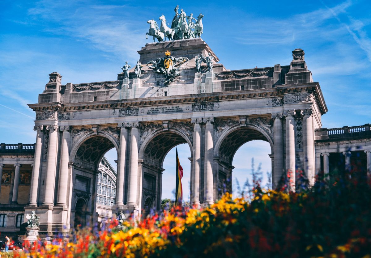 Triumphbogen im Cinquantenaire-Park Brüssel